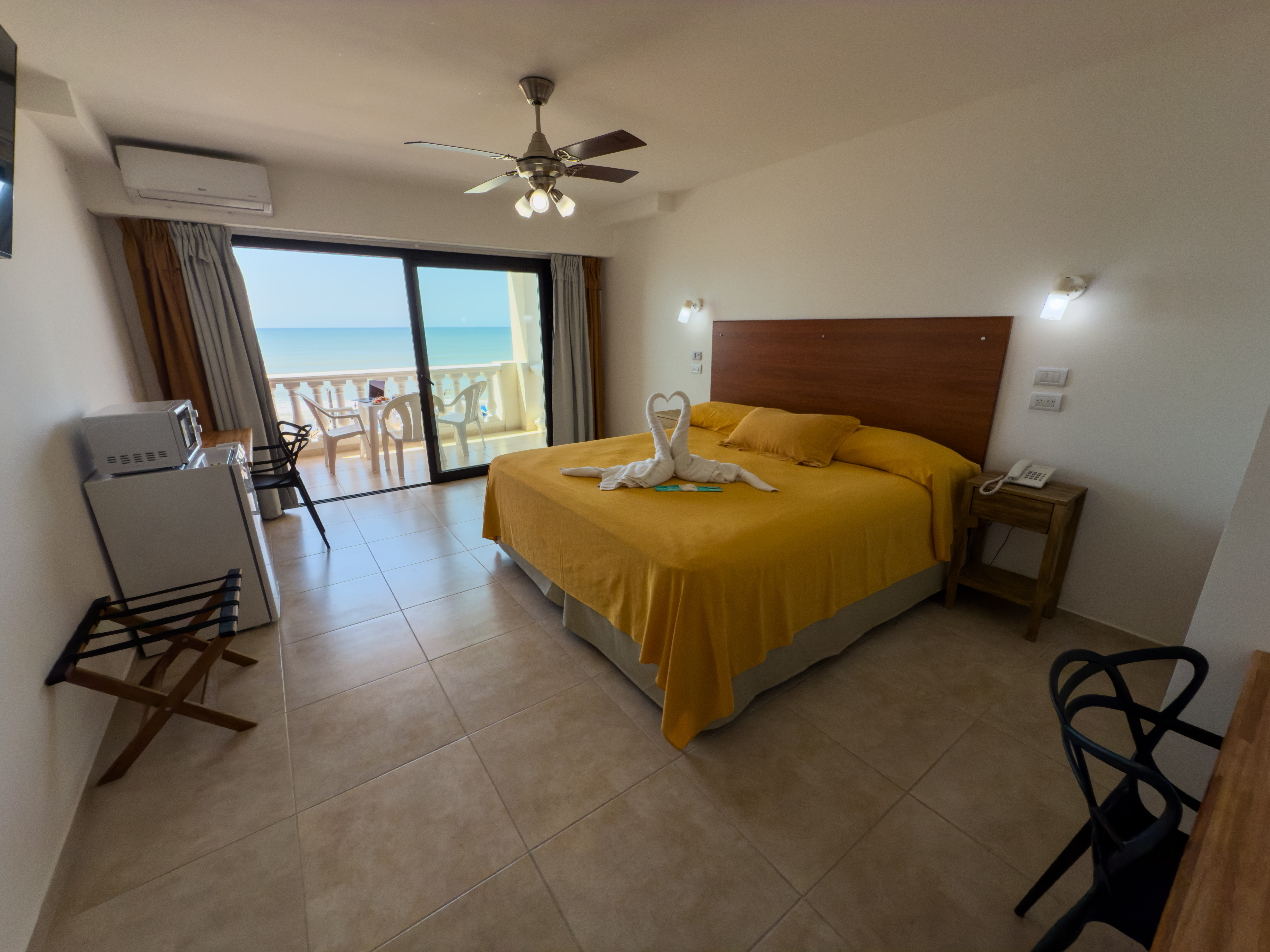 Habitación con vista al mar